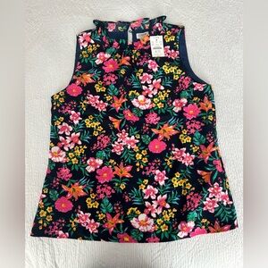 🆕 NWT J.Crew Factory sleeveless floral blouse